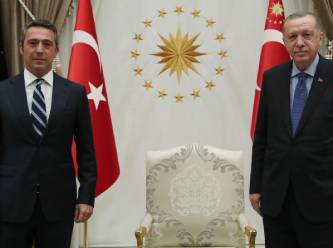 Fenerbahçe Başkanı Ali Koç Erdoğan ile görüştü