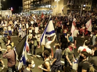 İsrail'de Netenyahu karşıtı gösteriler sürüyor