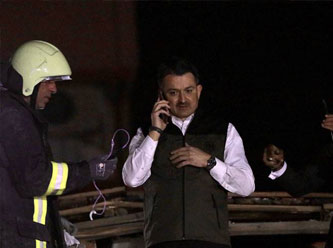 Bakan asıl sorumluluklarını perdelemek için oraya çıktı