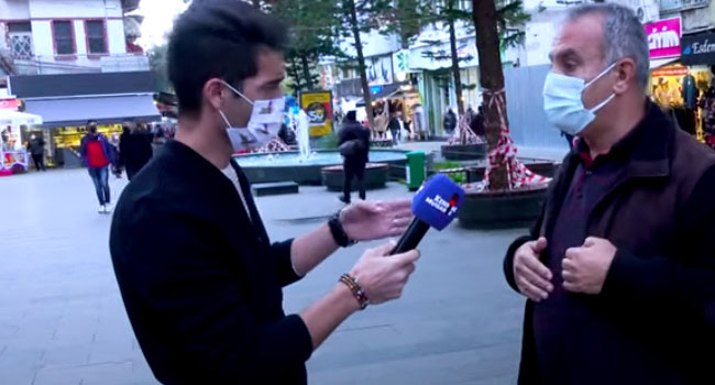 Soruyu soran muhabir bile şaşırdı: Mikrofon uzatılan vatandaş tek tek sıraladı