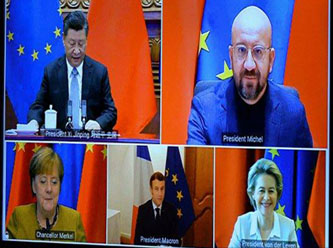 ABD'yi kızdıracak anlaşma: Çin ve AB liderlerinden yatırım anlaşmasına onay