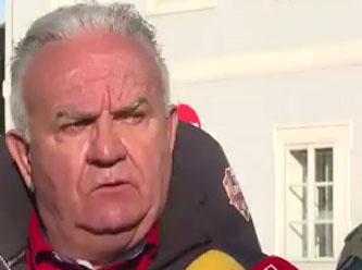 Hırvatistan'da canlı yayında deprem...