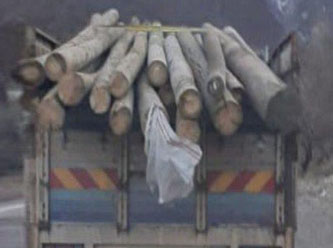 AKP İlçe Başkanı elektrik direklerini satarken yakalandı