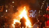 Brüksel'de 'polis şiddeti' protestosuna polis saldırdı