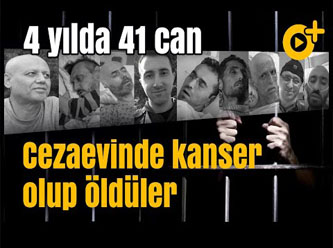 Şu anda cezaevinde kaç kanserli var?