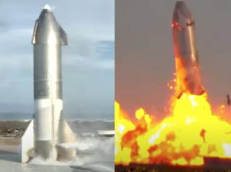 Spacex SN10 yumuşak iniş yapmayı başardı ama...