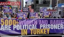 Times Meydanı'nda Erdoğan Rejimi protesto edildi
