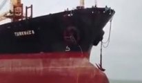 Türk gemisi Pakistan'da karaya oturdu