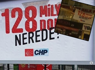 "128 milyar dolar nerede" afişlerine geçit yok