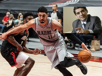 Enes Kanter rekor kırılan Houston galibiyetini Hazım Sesli'ye adadı
