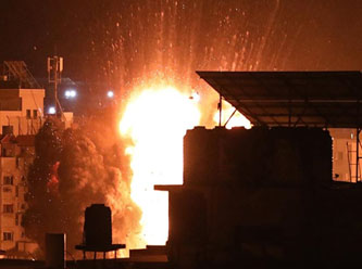 İsrail'in Gazze saldırısı Oslo'da protesto edildi