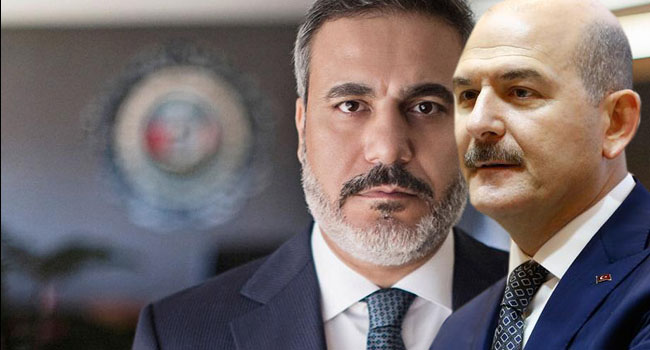 İddia: Kavga gizlenemiyor; Soylu, AKP'lilerin içinde Fidan'a açıktan tepki koydu