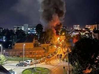 Covid-19 hastanesinde yangın çıktı, en az 10 kişi öldü