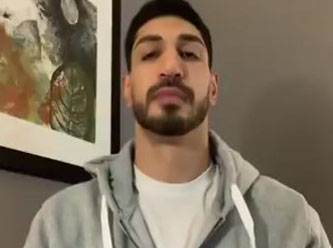 Enes Kanter, Çin ve NİKE'a seslendi: 'Modern köleliği durdurun'