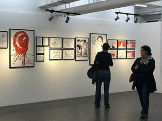 Türkiye’deki insan hakları ihlalleri Zürih’te sergilendi