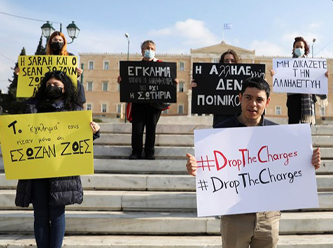 Yunanistan'da bir garip mülteci davası