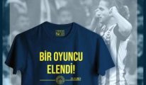 Fenerbahçe'den Galatasaray derbisine özel tişört: 'Bir oyuncu elendi'