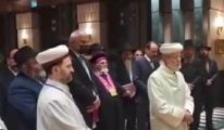 Erdoğan'ı Sarayında ziyaret eden hahamlar, sağlığı için dua etti