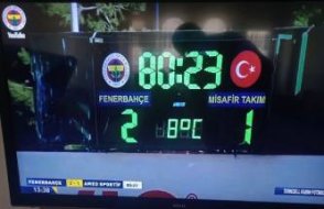 Irkçılık skorborda yansıdı: Fenerbahçe'den büyük ayıp
