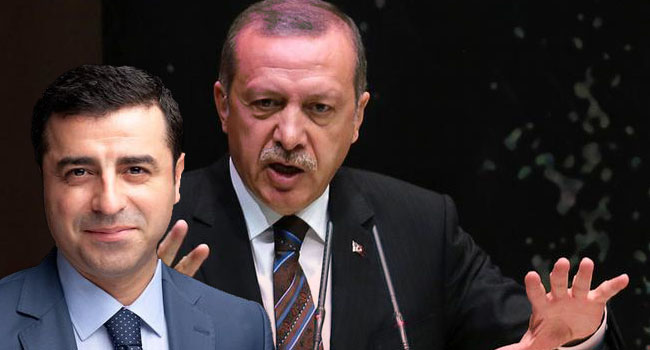 Demirtaş’tan Erdoğan'a: Öcalan’ın ne dediğini nereden biliyorsunuz?
