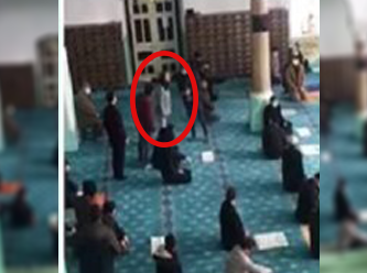 Burdur’da camiye giren kadın ‘açız’ diye isyan etti