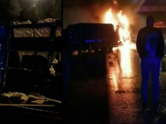 Mersin'de zincirleme kaza: TIR şoförü yanarak can verdi