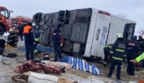 Konya’da otobüs devrildi: 5 ölü, 26 yaralı