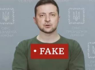 Rusya-Ukrayna savaşında Zelenskiy ve Putin'in 'deepfake videoları' kullanılıyor