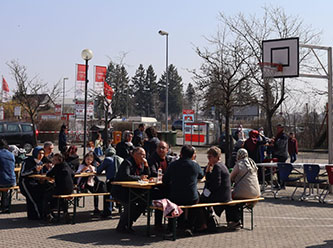 Ukrayna'daki savaş mağdurları için kermes