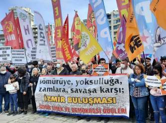İzmir'de zam protestosu