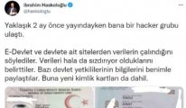 Haskoloğlu'nun tutuklanması, inkar edilen E-devlet sızıntısını doğruluyor