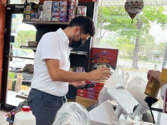 Reza Zarrab markette alışveriş yaparken görüntülendi