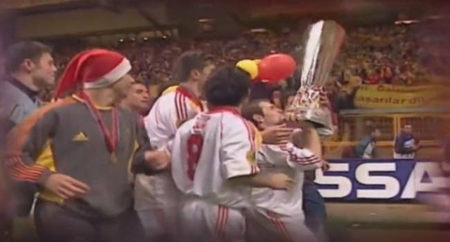 Büyük rezalet! Galatasaray'dan Hakan Şükür'süz UEFA şampiyonluğu videosu