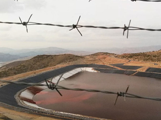 Siyanür sızdıran altın madeninin faaliyetleri durduruldu