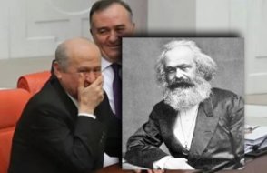Bahçeli bunu da yaptı: Karl Marx oldu Kars Mark