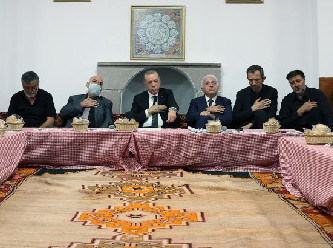 'Cemevi Erdoğan’ın ziyareti için yeniden dizayn edilmiş