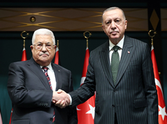 Abbas'tan diplomatik tanınma, Erdoğan'dan garantörlük mesajı