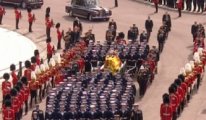 Kraliçe'nin cenaze töreni sona erdi