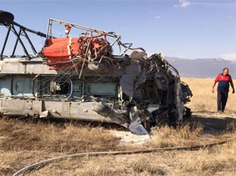Yangın söndürme helikopteri düştü: Ölü ve yaralılar var!