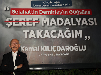 Tartışılan afişleri Cumhur İttifakı astırmış