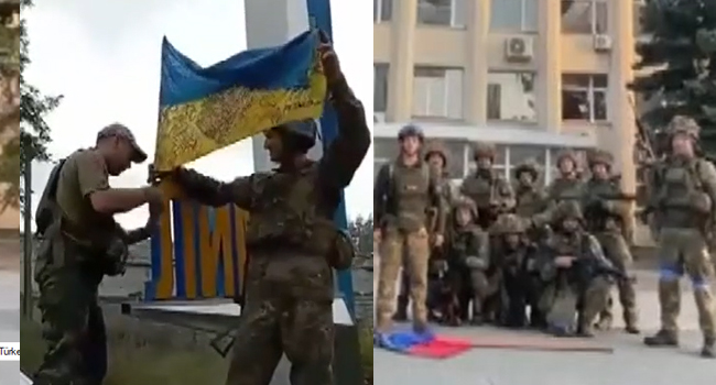 Ukrayna askeri ilerliyor: Rusya kontrolündeki liman şehrine girdi