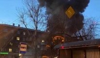 Rusya’da bir uçak kazası daha: Yine bir binanın üzerine düştü