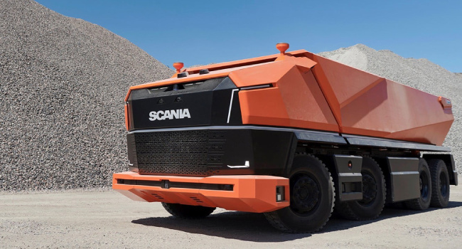 Scania, Avrupa'da otonom TIR ile ticari mal taşıyan ilk firma oldu