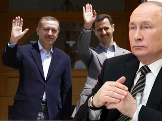Erdoğan, Esed'le ilişkiler için Putin'den yardım istedi