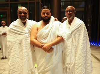 Mike Tyson ve dünyaca ünlü DJ Khaled Umre'ye gitti