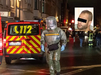 Almanya felaketten kıl payı kurtuldu: Kimyasal saldırı hazırlayan adam yakalandı!