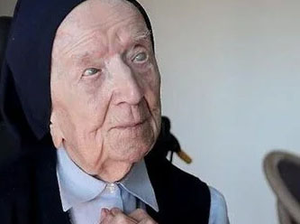 Dünyanın en yaşlı insanıydı Rahibe Lucile Randon 118 yaşında öldü
