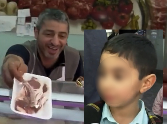 Karne hediyesi olarak annesi et aldı...