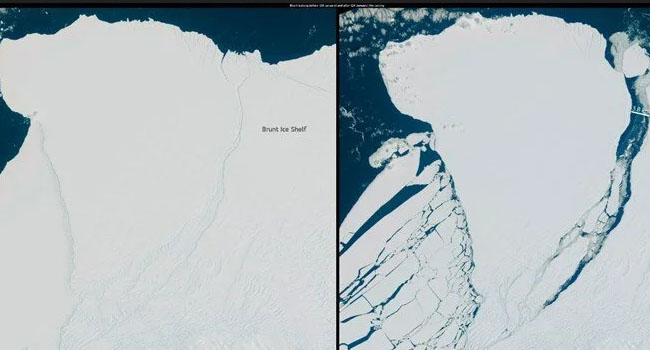 Tuz Gölü büyüklüğünde buzdağı Antarktika kıtasından ayrıldı