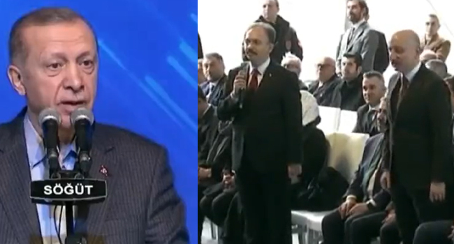 Erdoğan valiyi fırçaladı, araya bakan girdi